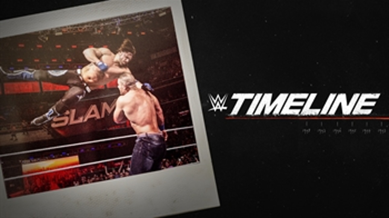 John Cena and AJ Styles finally square off at SummerSlam: WWE Timeline sneak peek