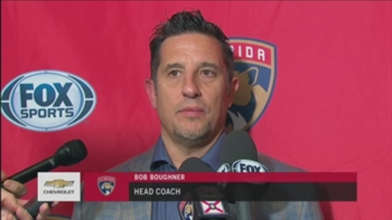 Bob Boughner says familiarity with Sharks system helped in Panthers win