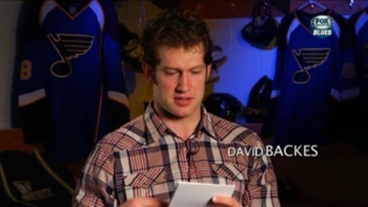 Flash Forward: David Backes