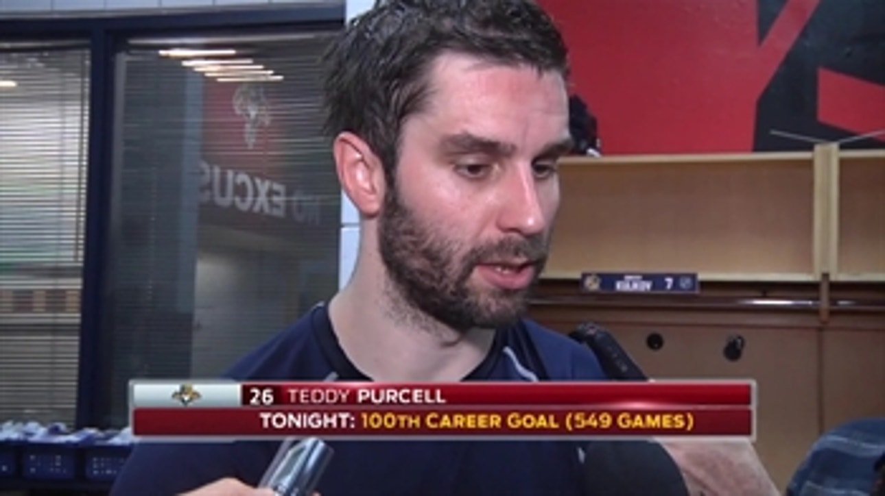 Teddy Purcell nets 100th career goal in loss