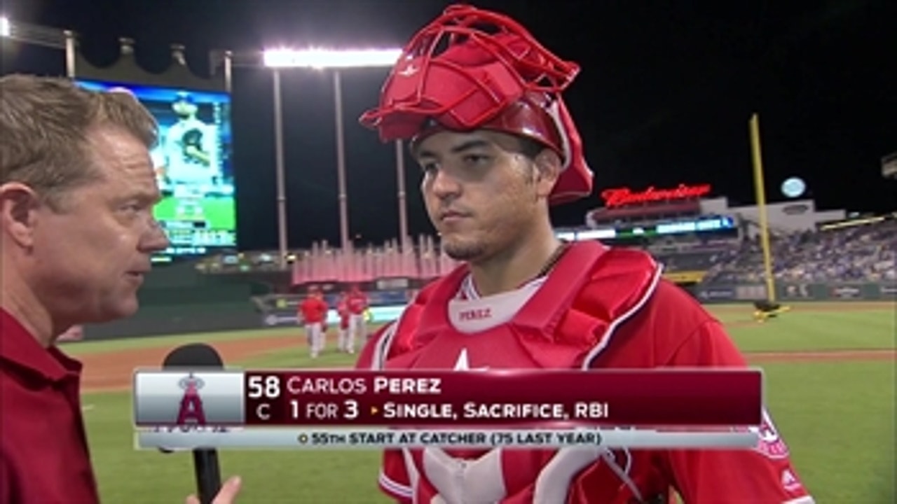 Carlos Perez on Hector Santiago's ninth win: He's attacking the hitters well