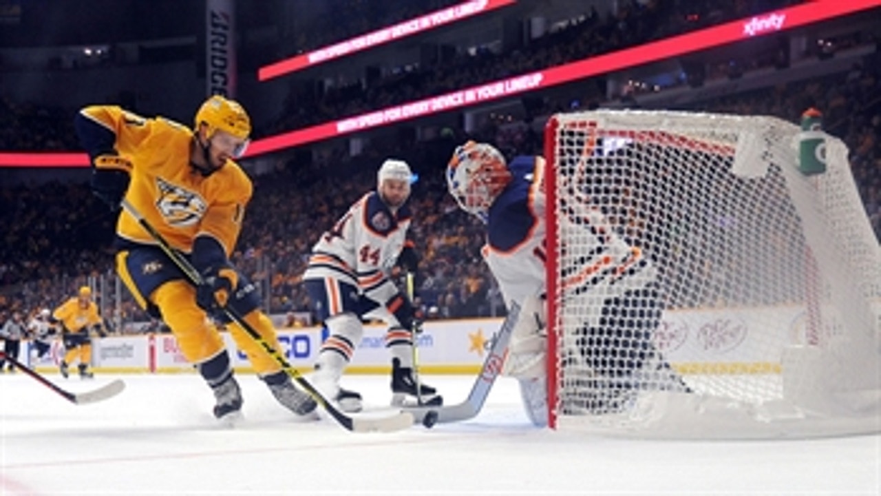 Slow start trips up Preds in loss to Oilers