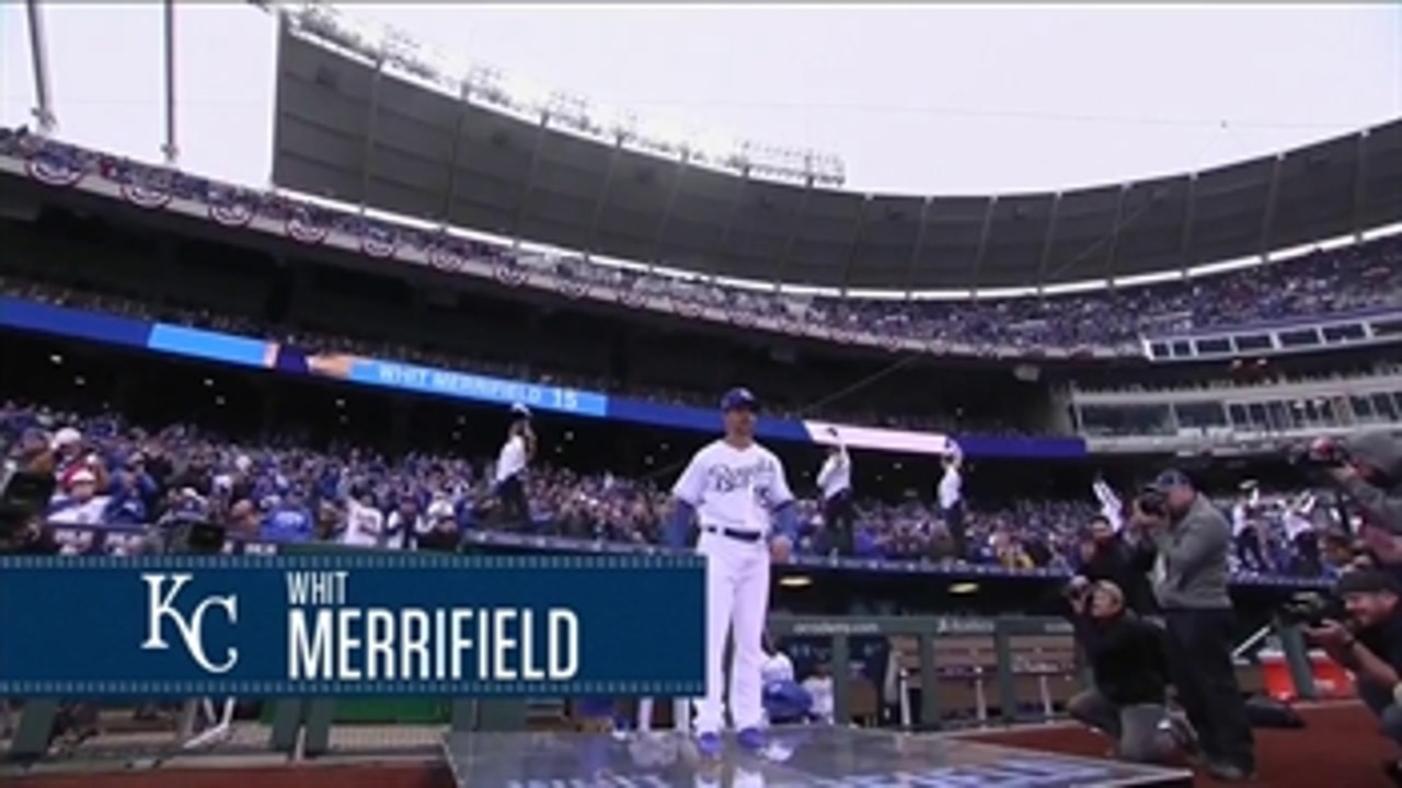 Royals' 2018 Opening Day starting lineup introductions