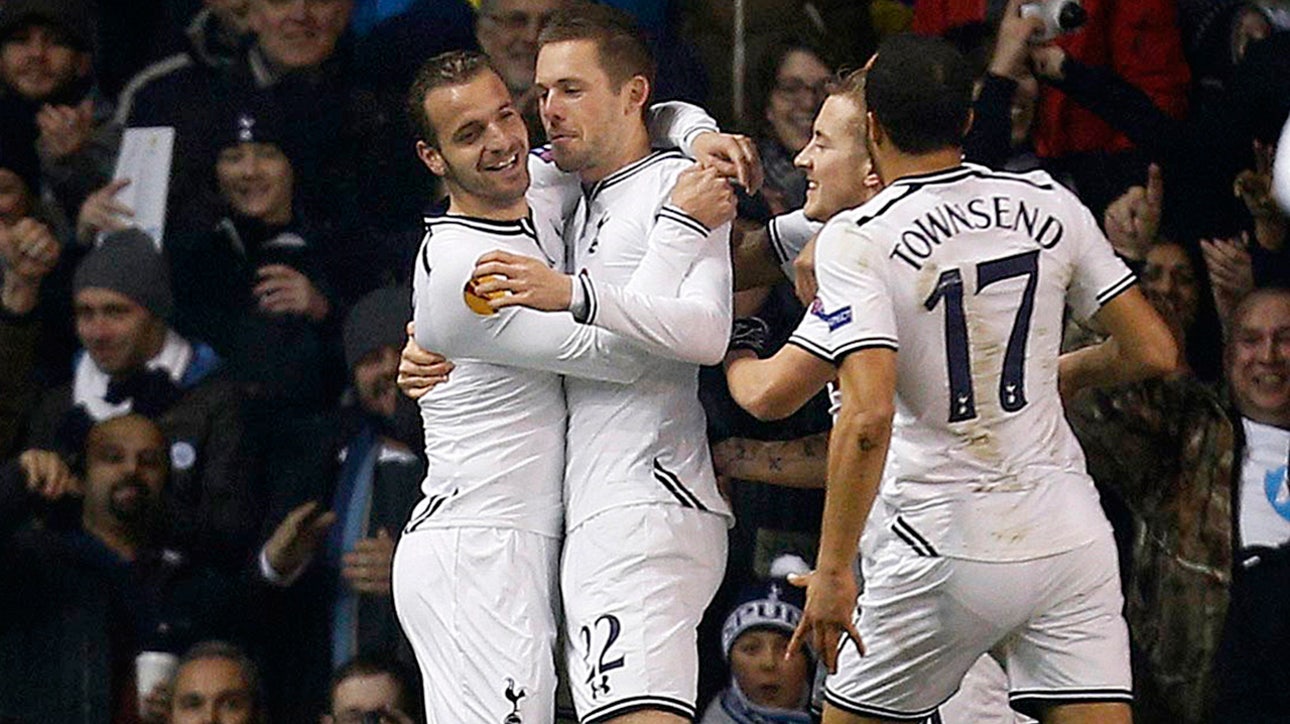 Soldado nets hat trick for Tottenham