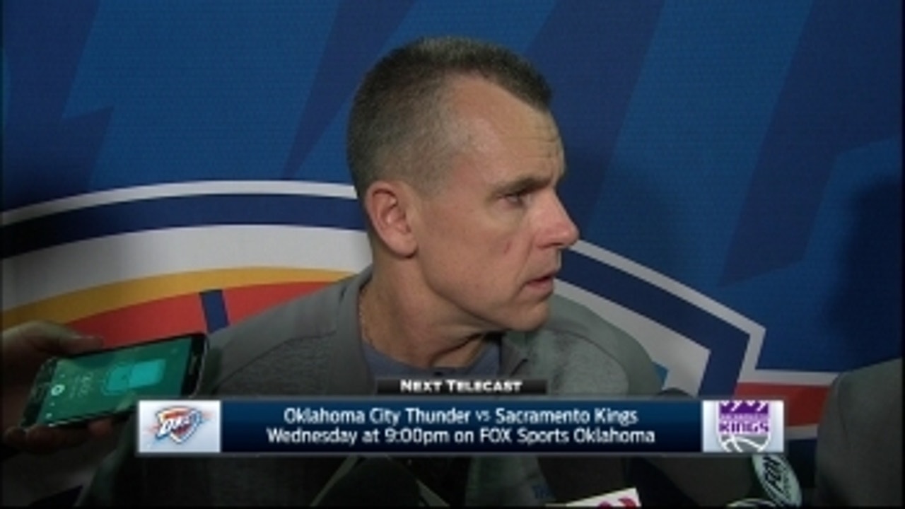 Billy Donovan on final seconds, loss to Lakers