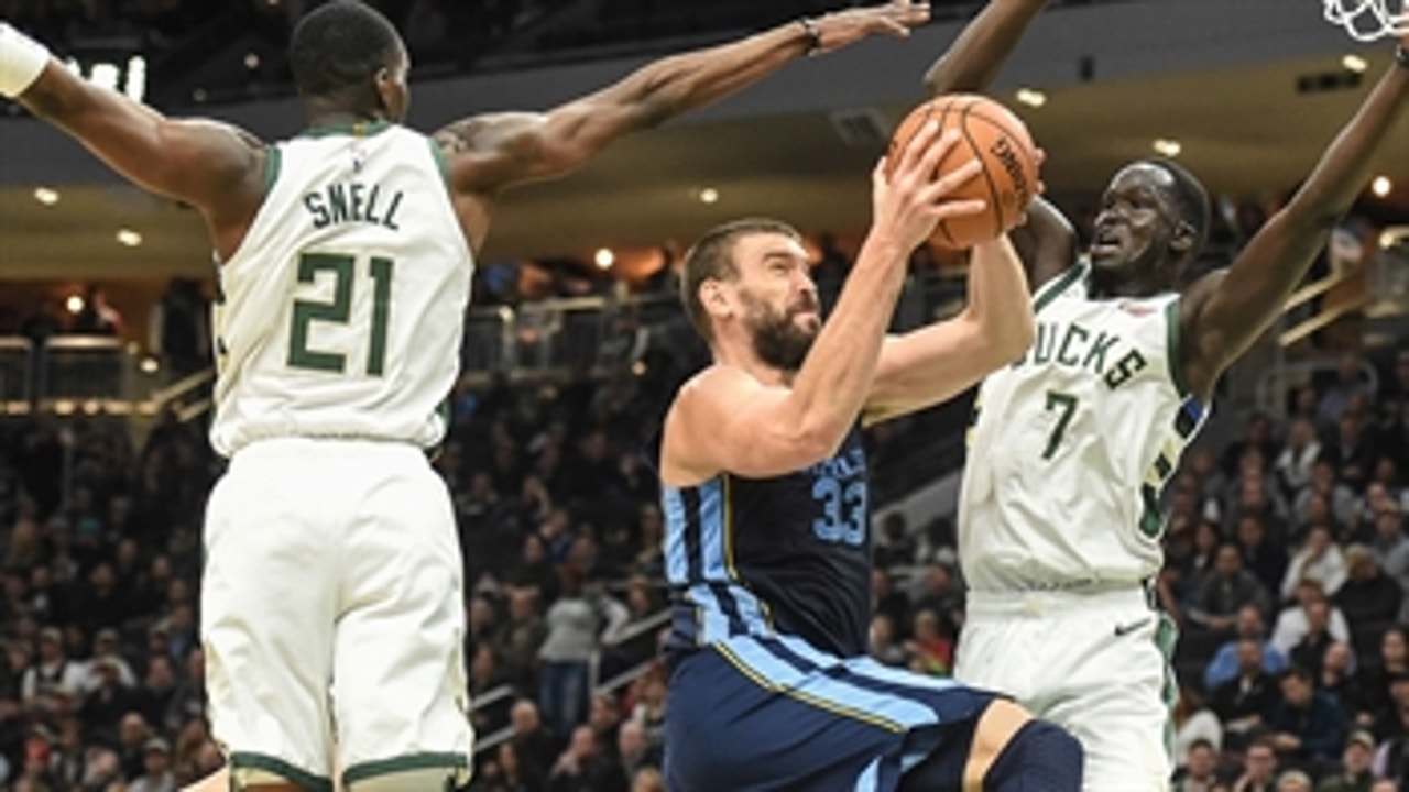 Marc Gasol, Mike Conley combine for 55 points in Grizzlies' win over Bucks