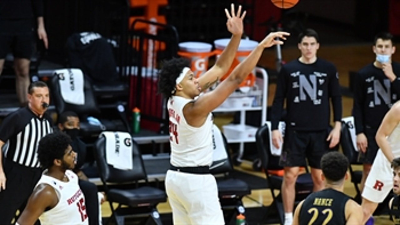 No. 25 Rutgers tops Northwestern, 64-50, behind Ron Harper Jr.’s 14 points