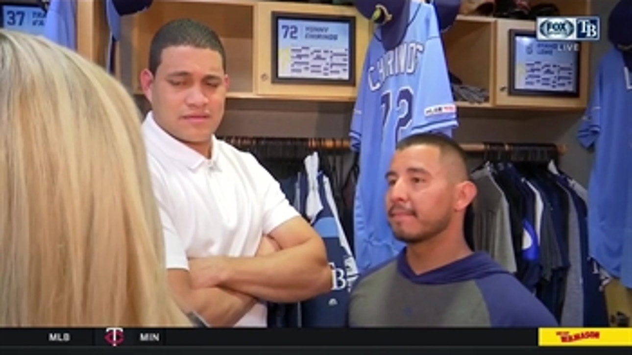 Yonny Chirinos talks the Twin's lineup, today's frustrations
