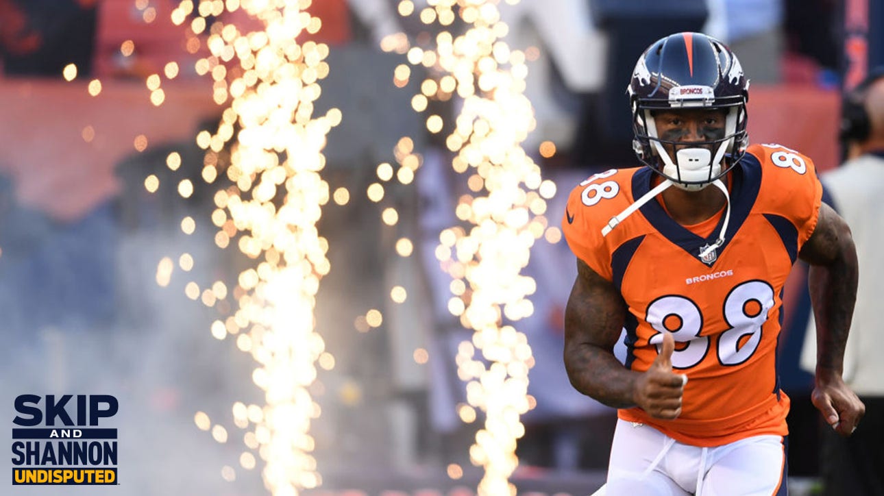 Shannon Sharpe on the passing of Demaryius Thomas: 'This is just heartbreaking, wow' I UNDISPUTED