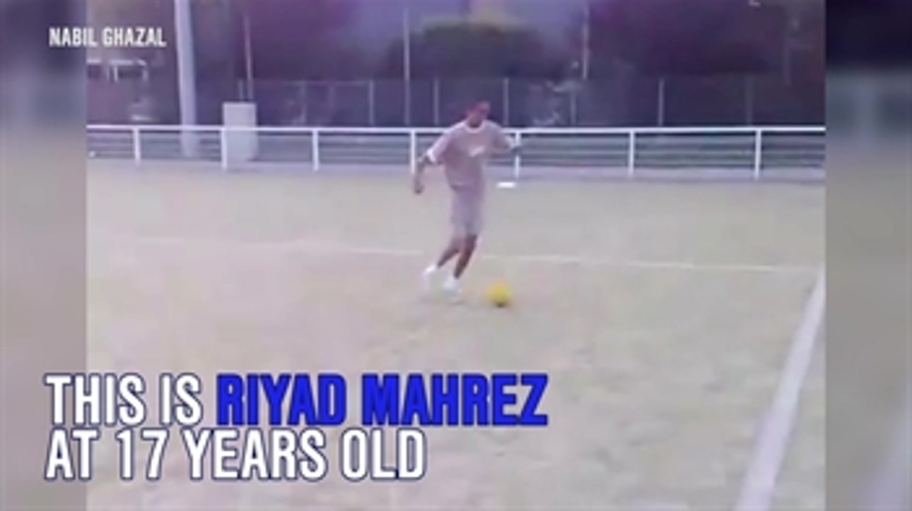 Check out this footage of Riyad Mahrez when he was 17