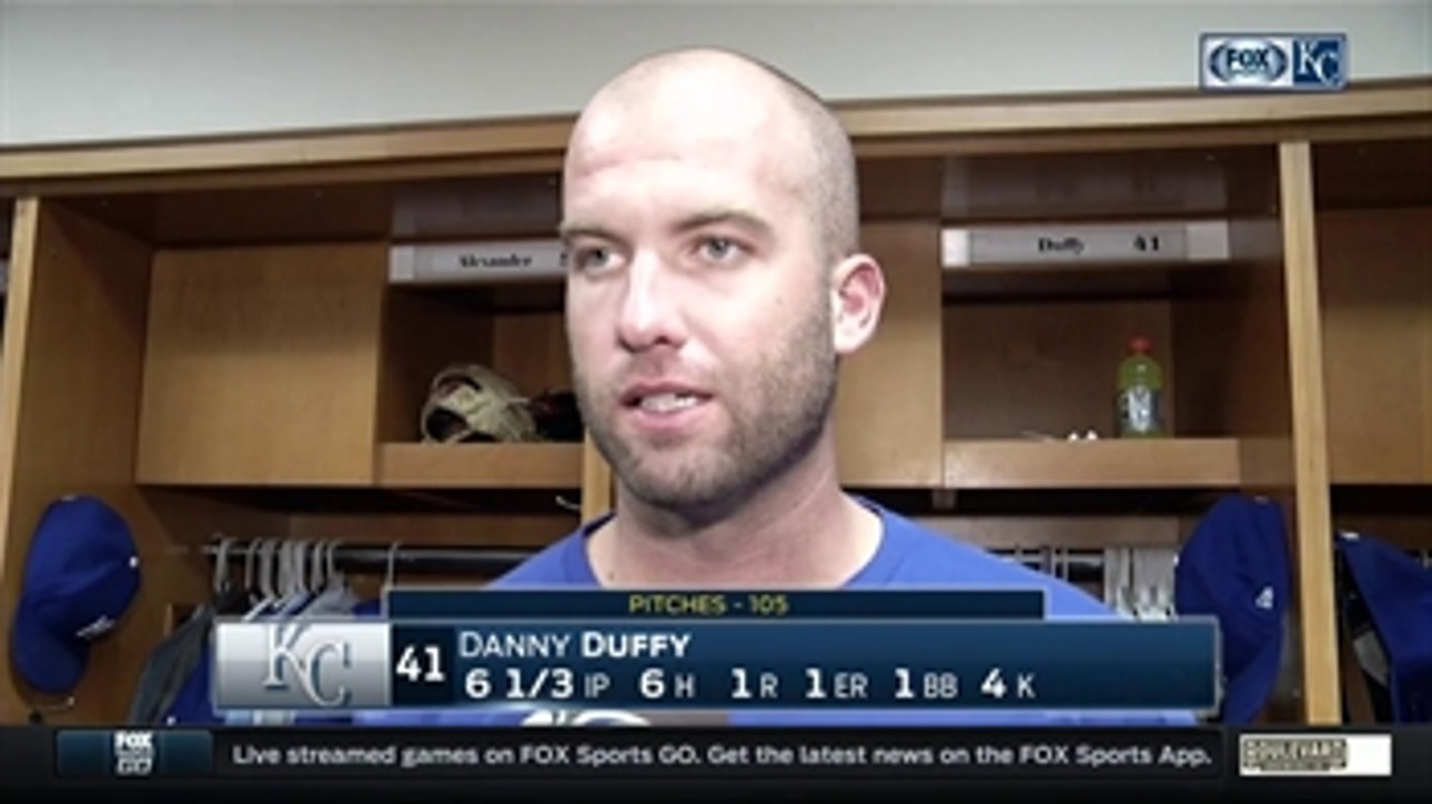 Danny Duffy on Royals' recent success: 'Right now we're firing'
