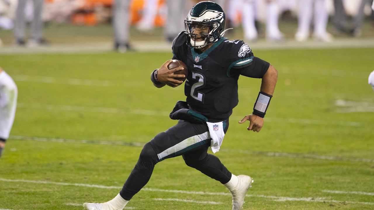 Peter Schrager: Jalen Hurts gave Philly a win & the necessary energy; talks Bills & Steelers future | THE HERD