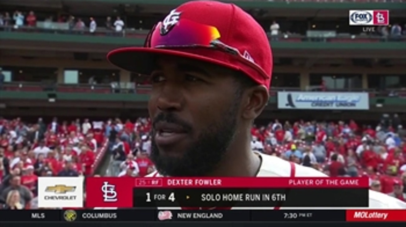 Dexter Fowler: 'Hopefully every day's bobblehead day from here on out'