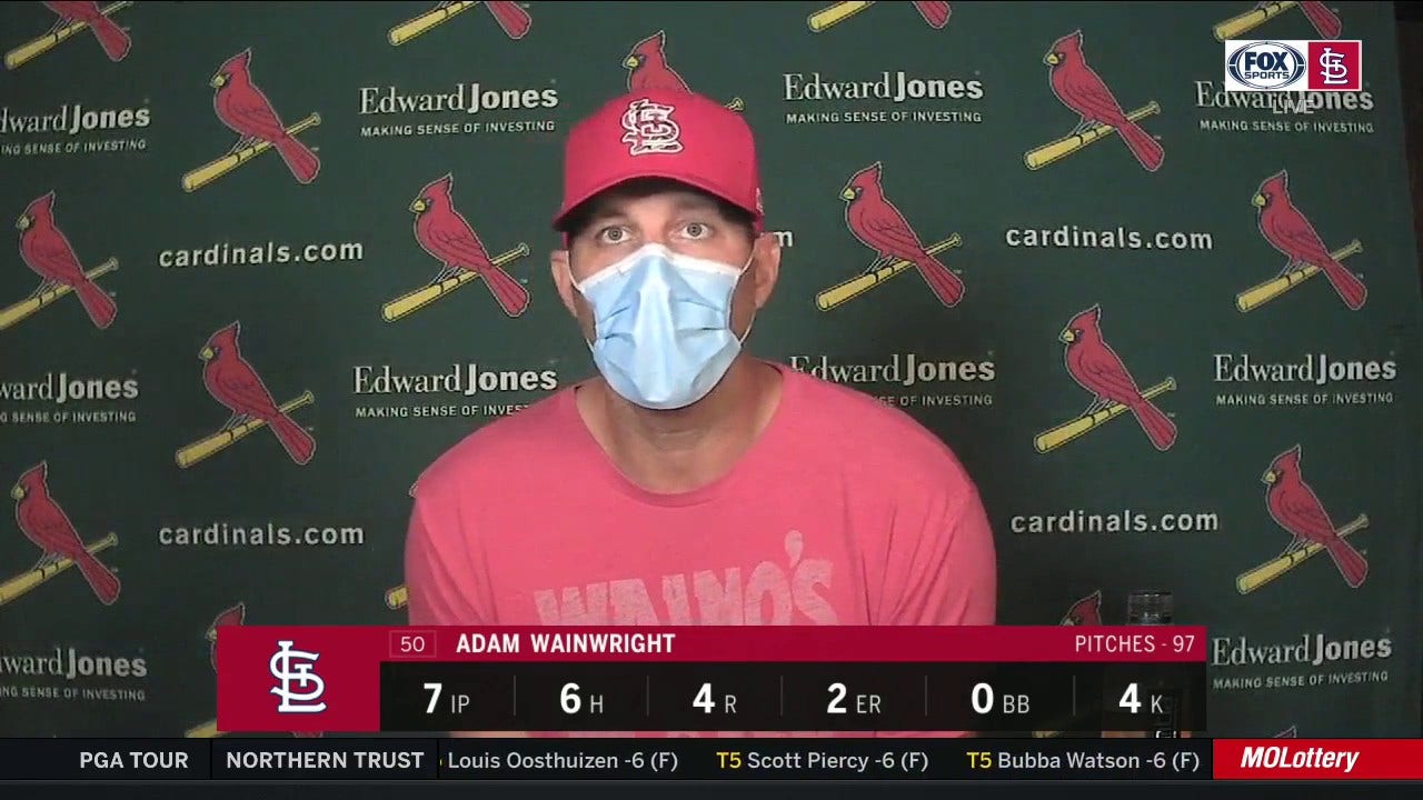 Wainwright: 'I was ready to keep going' in start against Reds