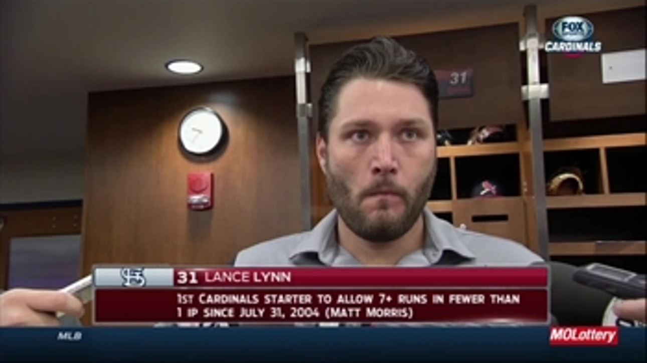 Lance Lynn makes no excuses