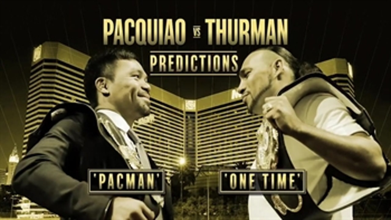 Pro Fighters make their predictions on the upcoming Pacquiao vs Thurman fight 'INSIDE PBC