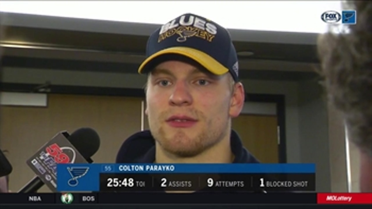 Colton Parayko on shot selection: 'There's a lot that goes into it'