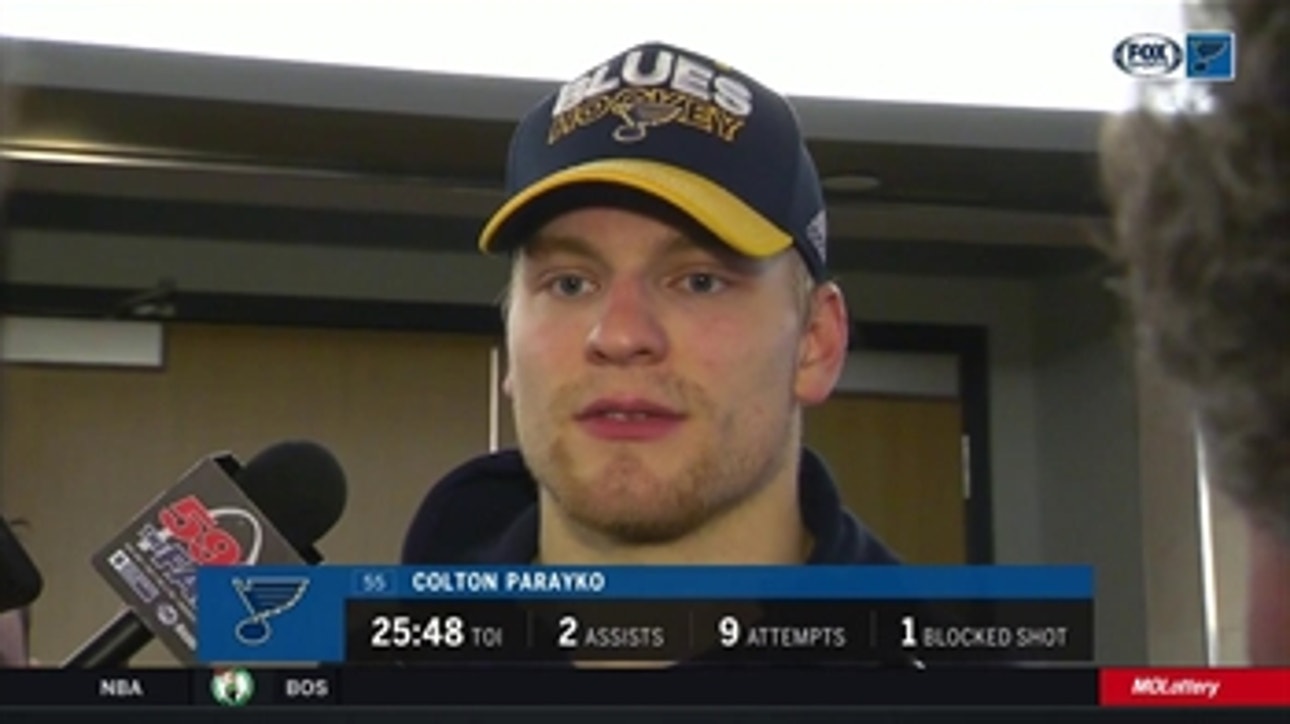 Colton Parayko on shot selection: 'There's a lot that goes into it'