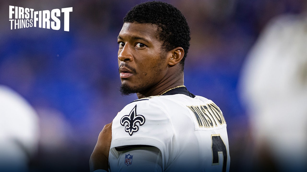 Nick Wright: 'The QB competition between Jameis Winston & Taysom Hill is over' I FIRST THINGS FIRST