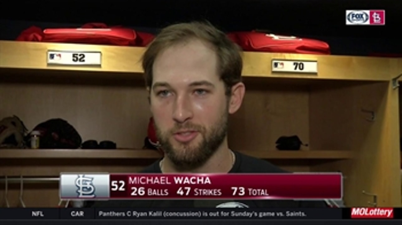 Michael Wacha not upset about being pulled after 73 pitches