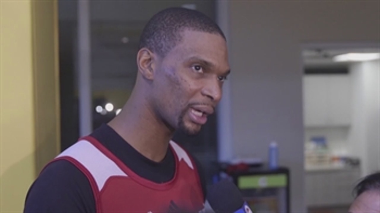 Chris Bosh talks about the competition in the East