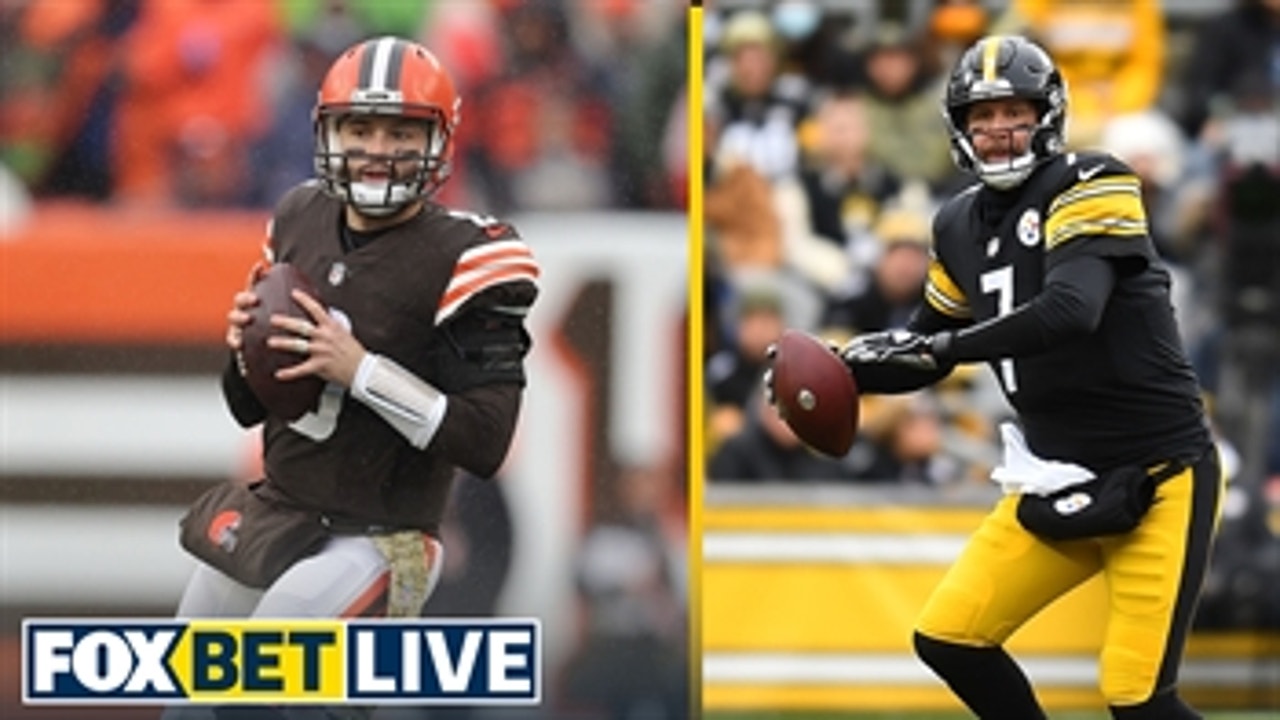 Cousin Sal takes Steelers and the points vs. Browns on Monday Night Football I FOX BET LIVE