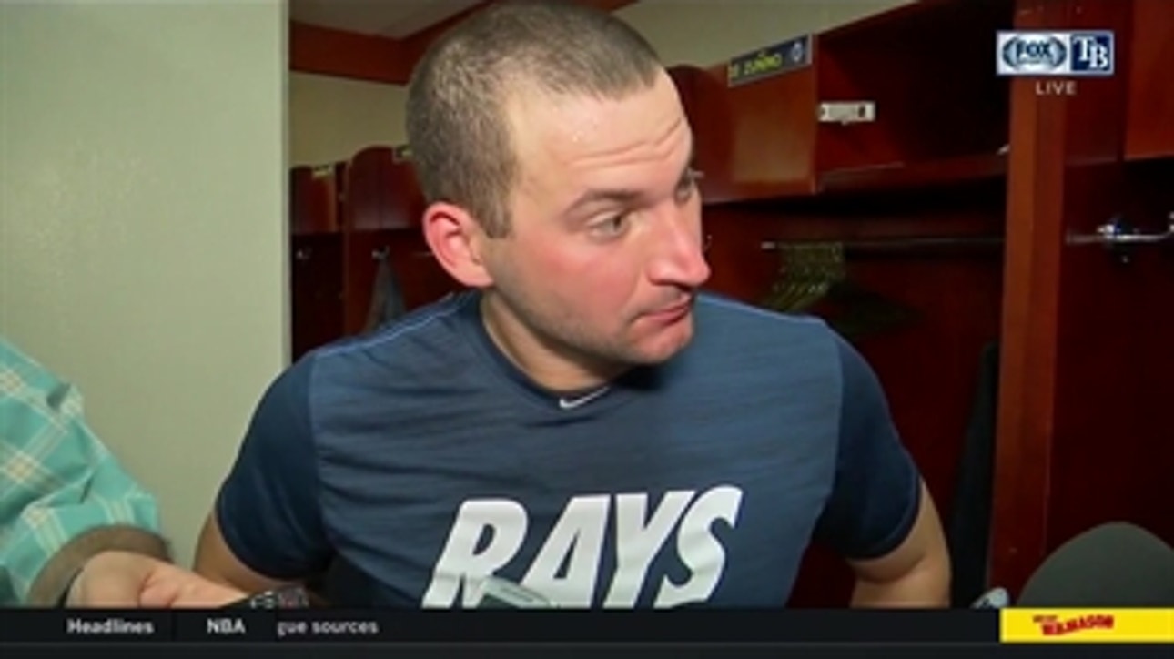 Mike Zunino talks calling game, Ryan Yarbrough's performance