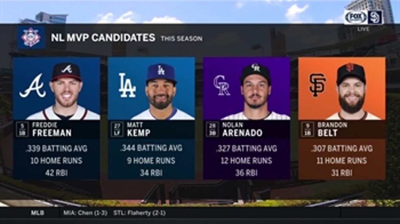 Will Freddie Freeman be the NL MVP?