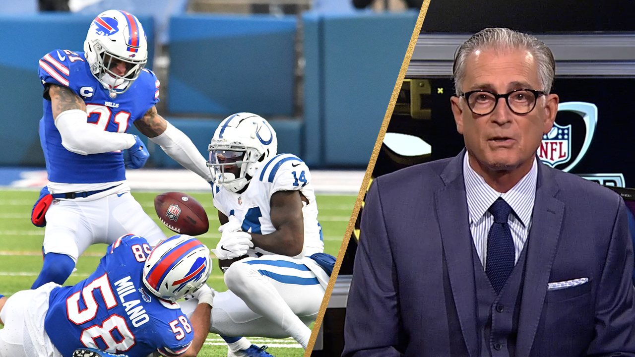 Mike Pereira on controversial replay review in Bills vs. Colts, 'To me,  it's pretty obvious that it was a fumble and recovery by the Bills'