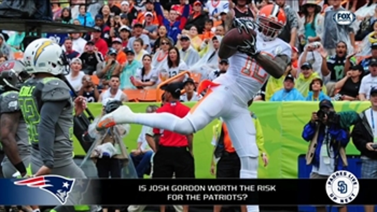 Is Josh Gordon worth the risk for the Patriots?