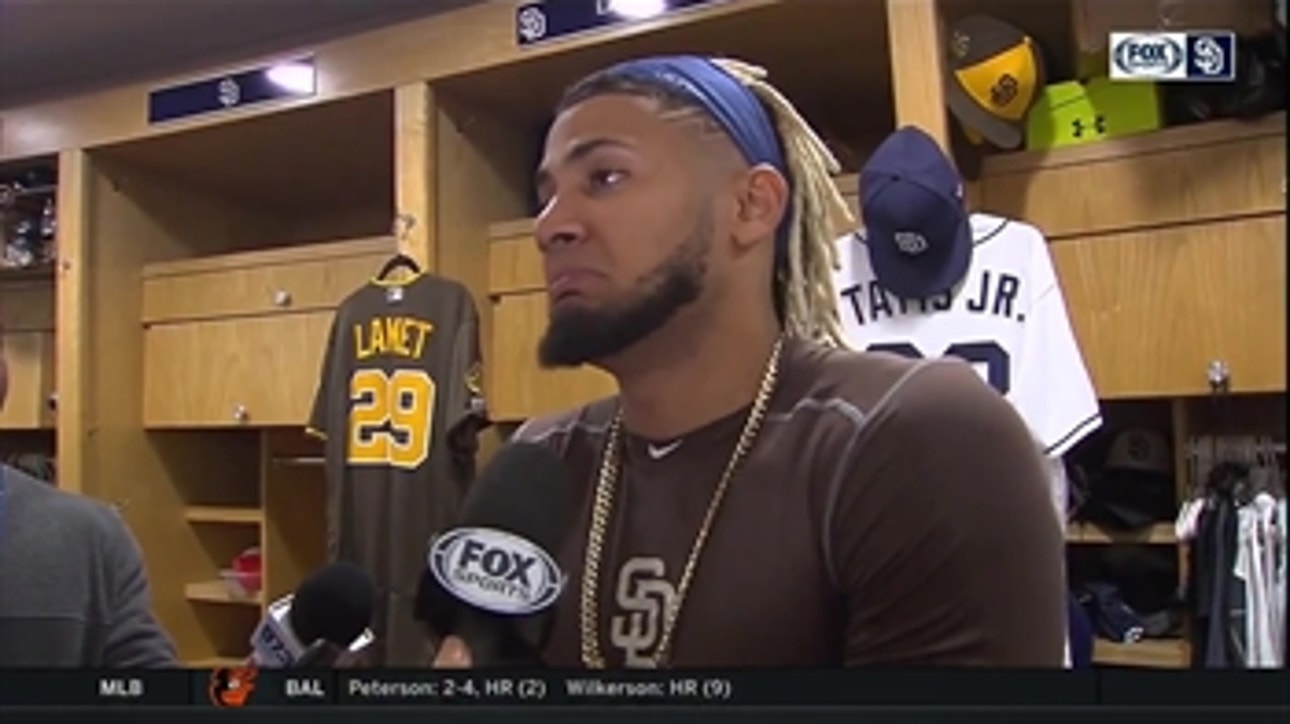 Tatis Jr. talks over his performance in 7-1 win over Rox
