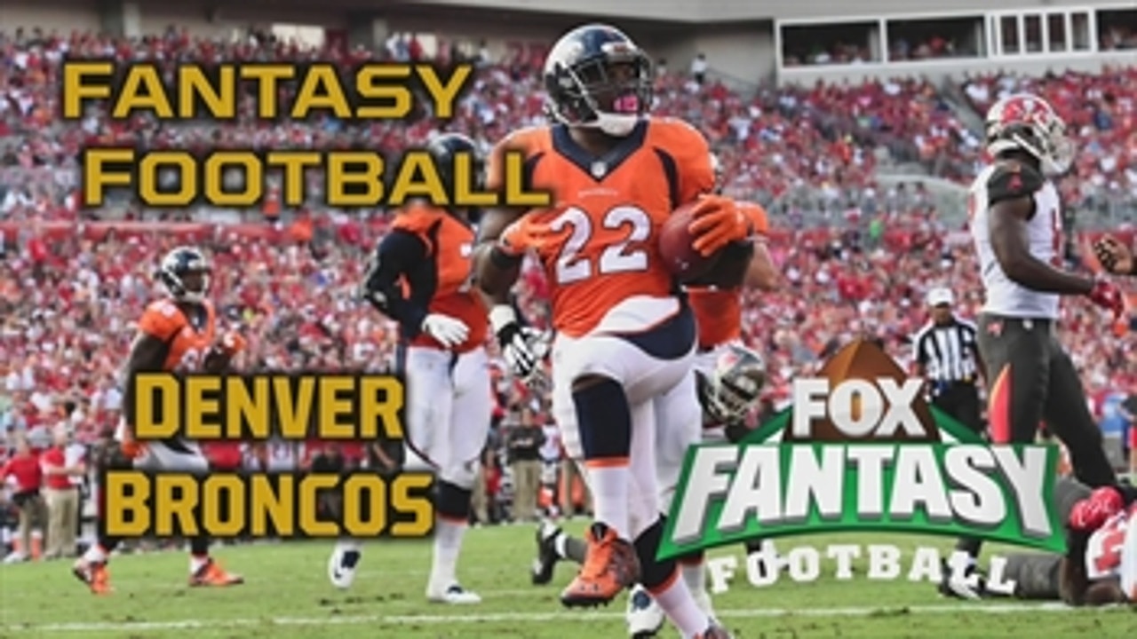 2017 Fantasy Football - Top 3 Denver Broncos