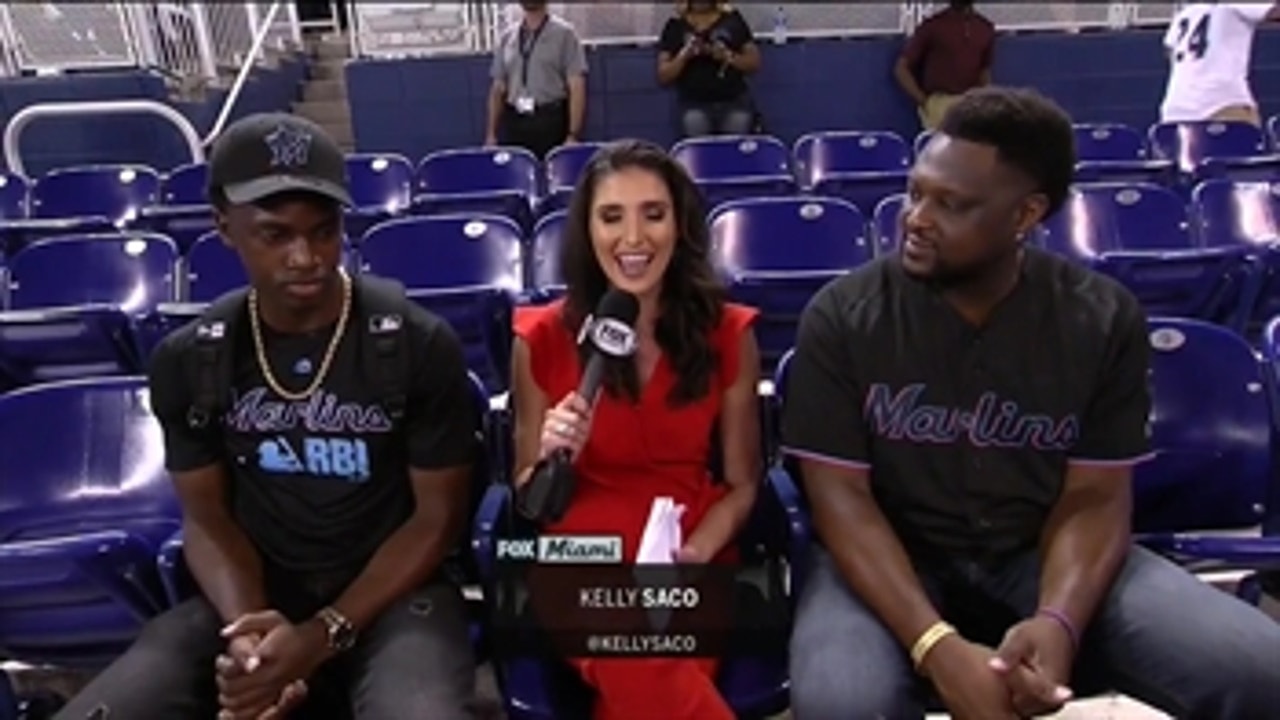 Kelly Saco chats with Charles Johnson and Deidrick Dansby about Marlins' RBI Day