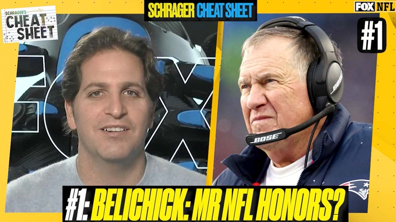 Peter Schrager: Bill Belichick is heading for 'Coach of the Year' and 'NFL Executive of the Year' I Cheat Sheet for Week 14