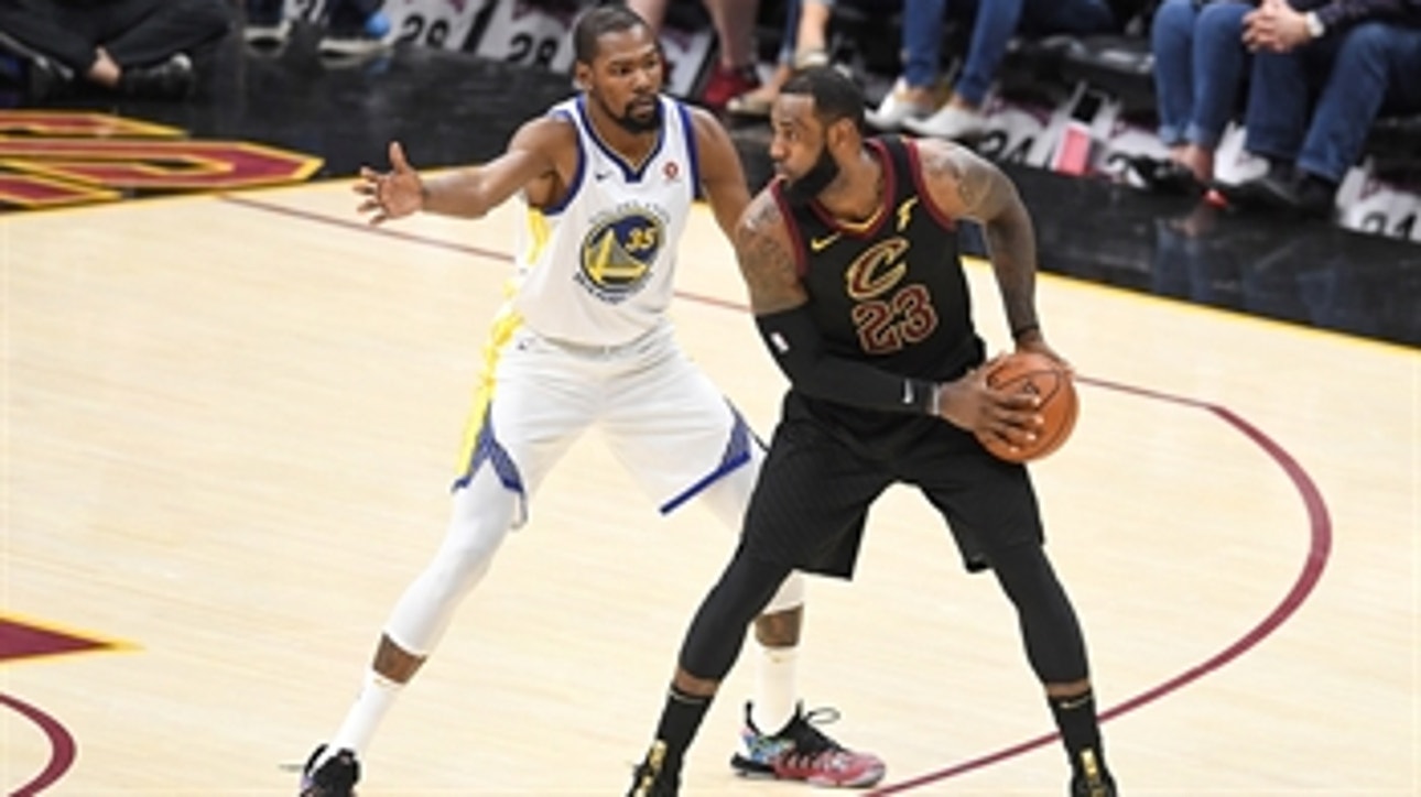 Skip Bayless on the most recent NBA GM survey: 'Kevin Durant is closing the gap on LeBron'