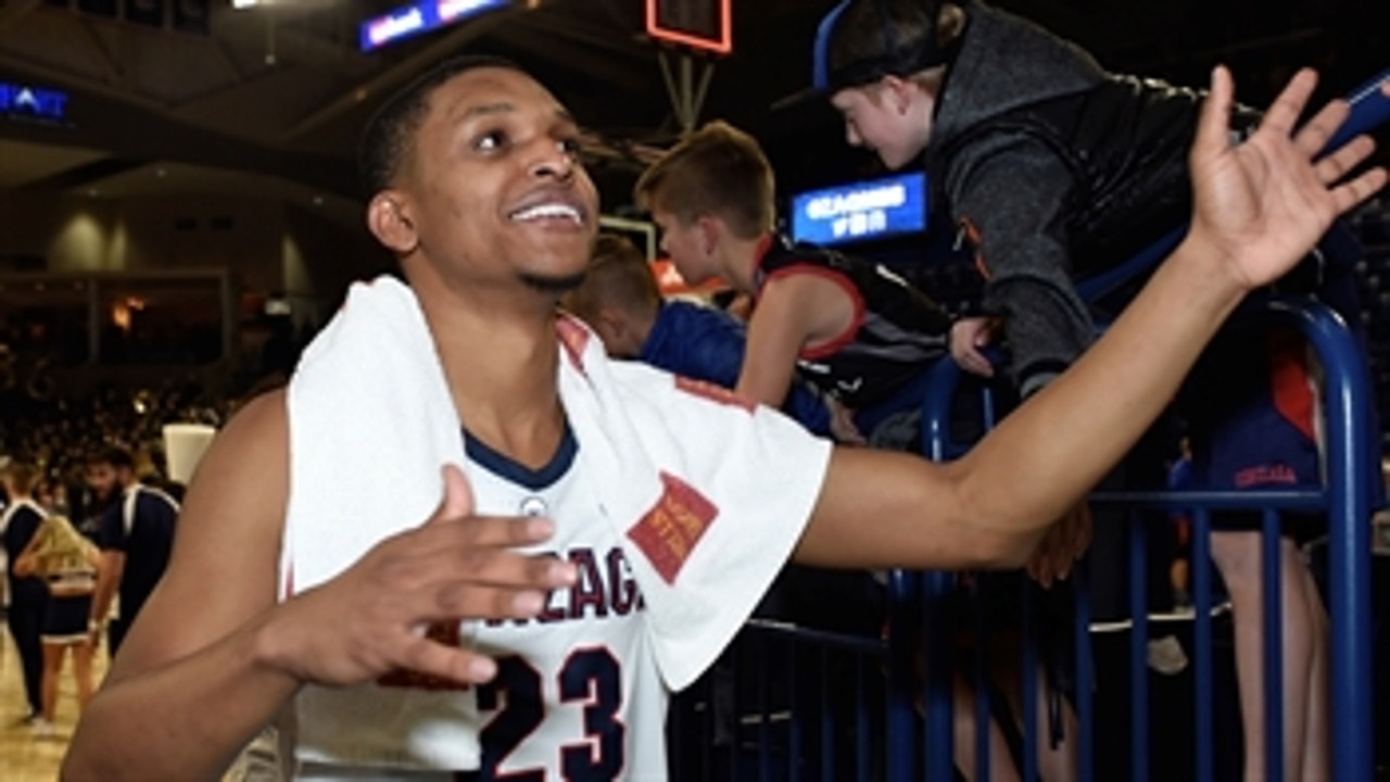 Zach Norvell's career-tying performance leads No. 1 Gonzaga past Creighton 103-92