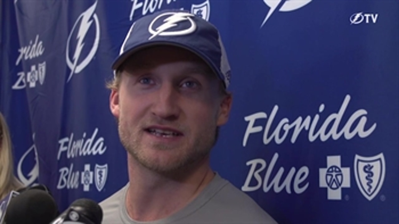 Lightning's Steven Stamkos looking forward to getting back out on the ice