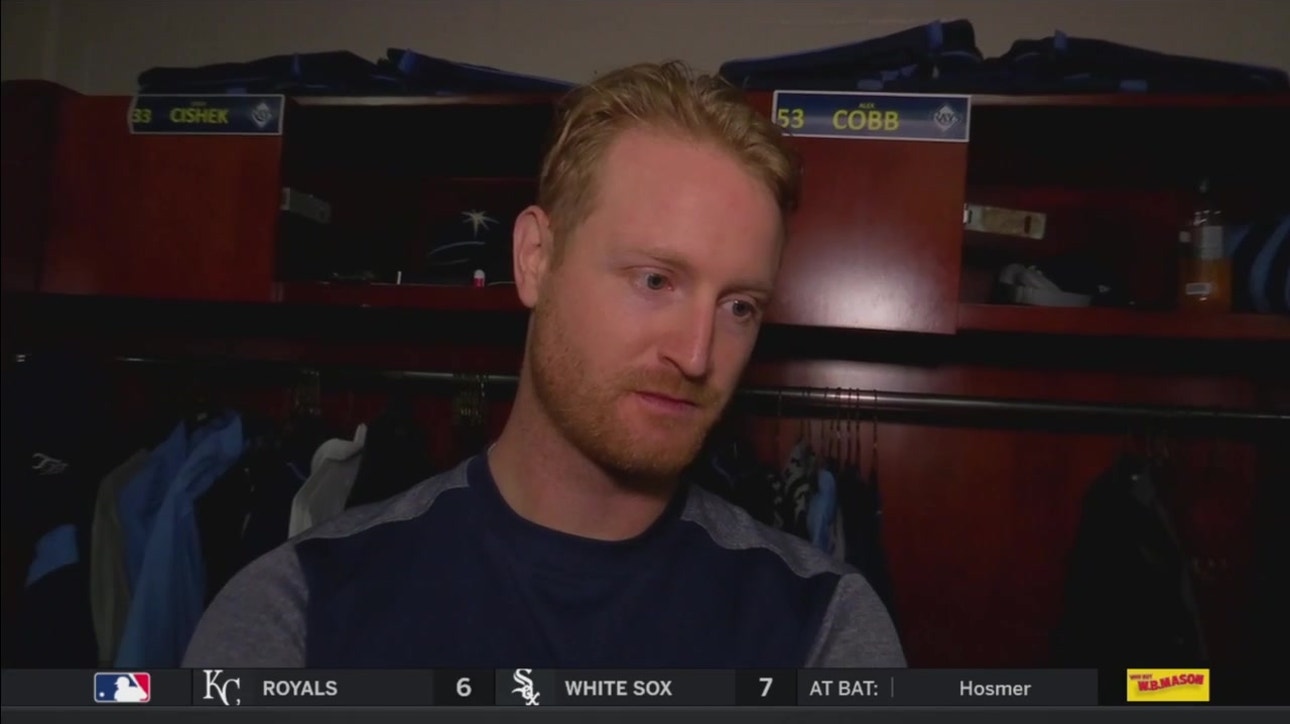 Alex Cobb said it was a real 'grind' against Orioles offense