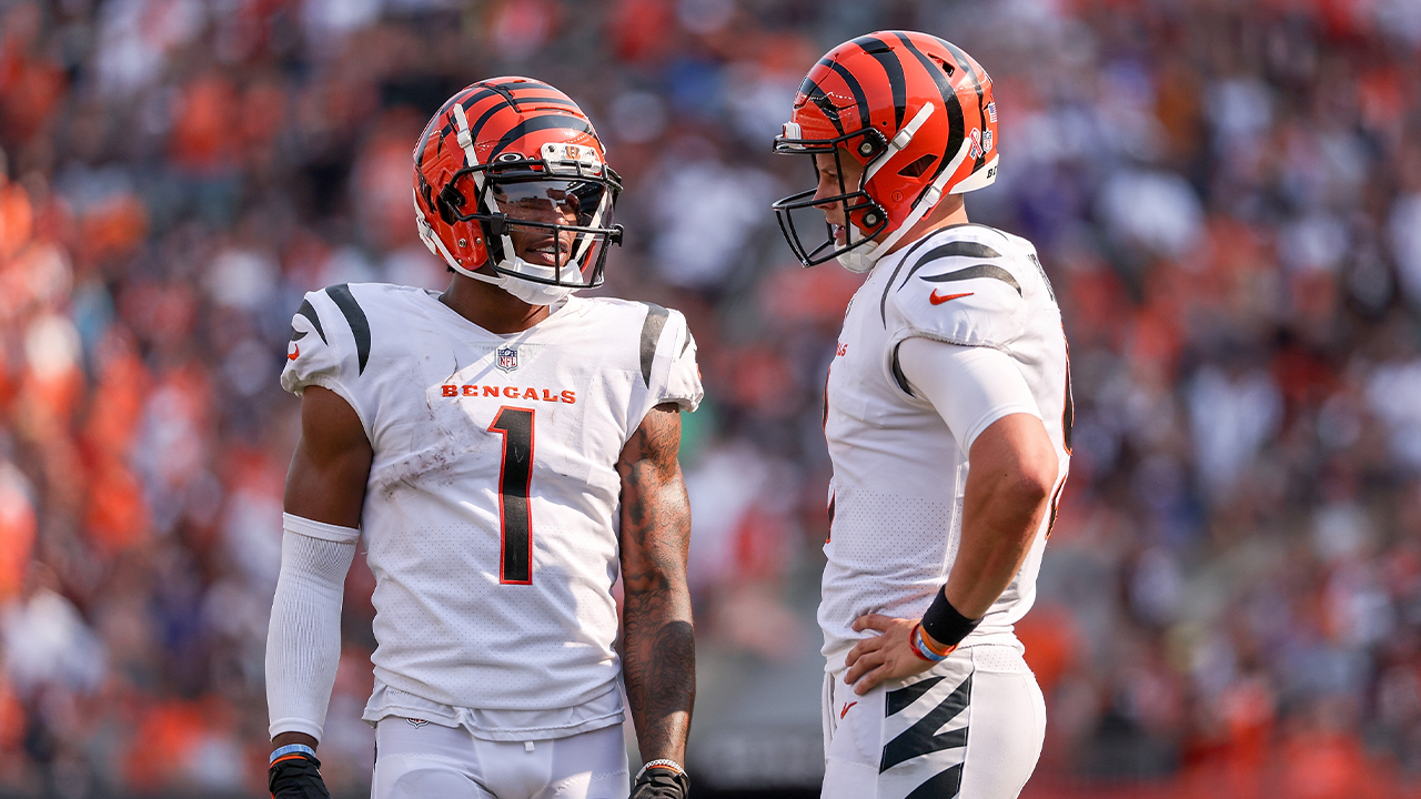 Ja'Marr Chase shows his love for Bengals QB Joe Burrow