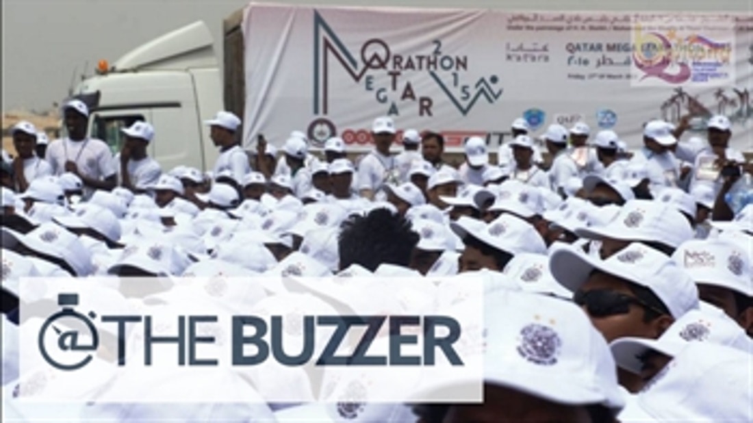 Qatar "honors" migrant workers by making them run a half-marathon