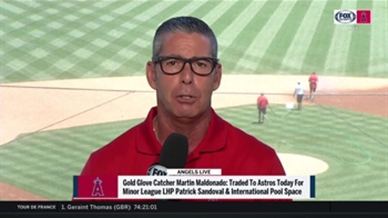 Martin Maldonado may only be the first piece the Angels move, says Victor Rojas