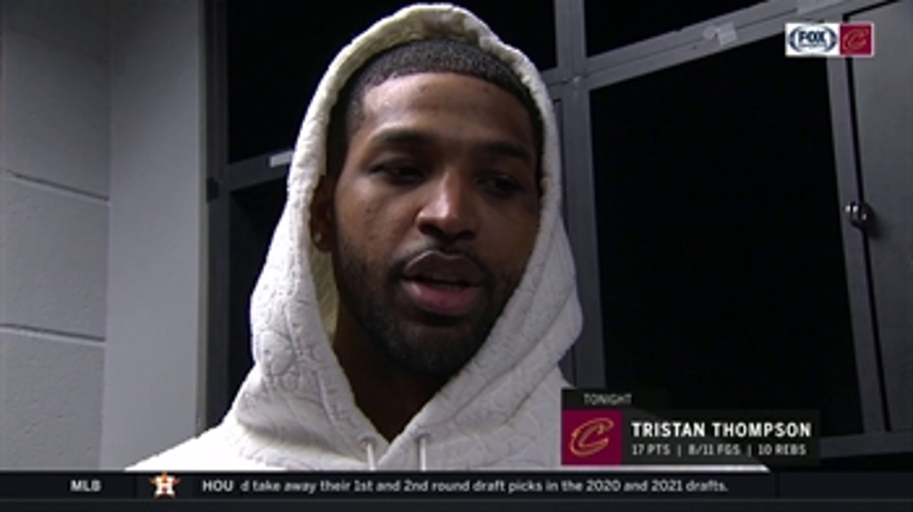 Tristan Thompson loved the challenge of guarding LeBron in LA