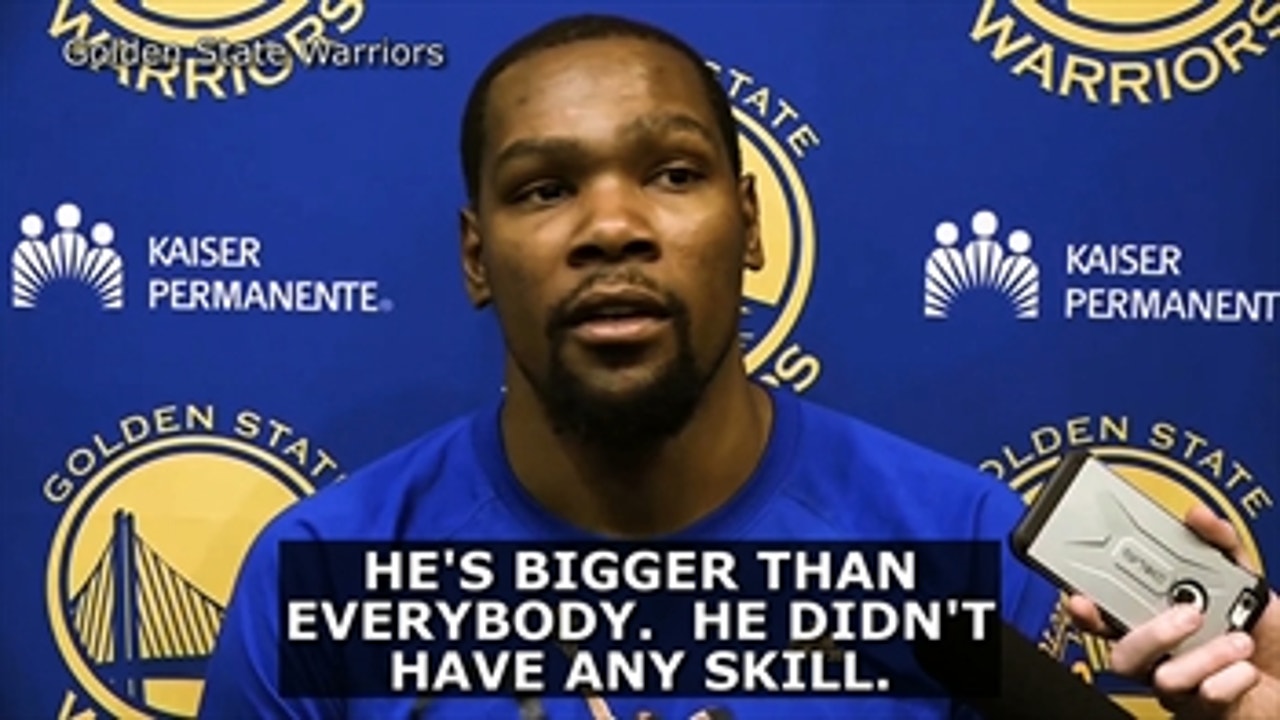 Durant takes shots at Shaq over Twitter feud with McGee