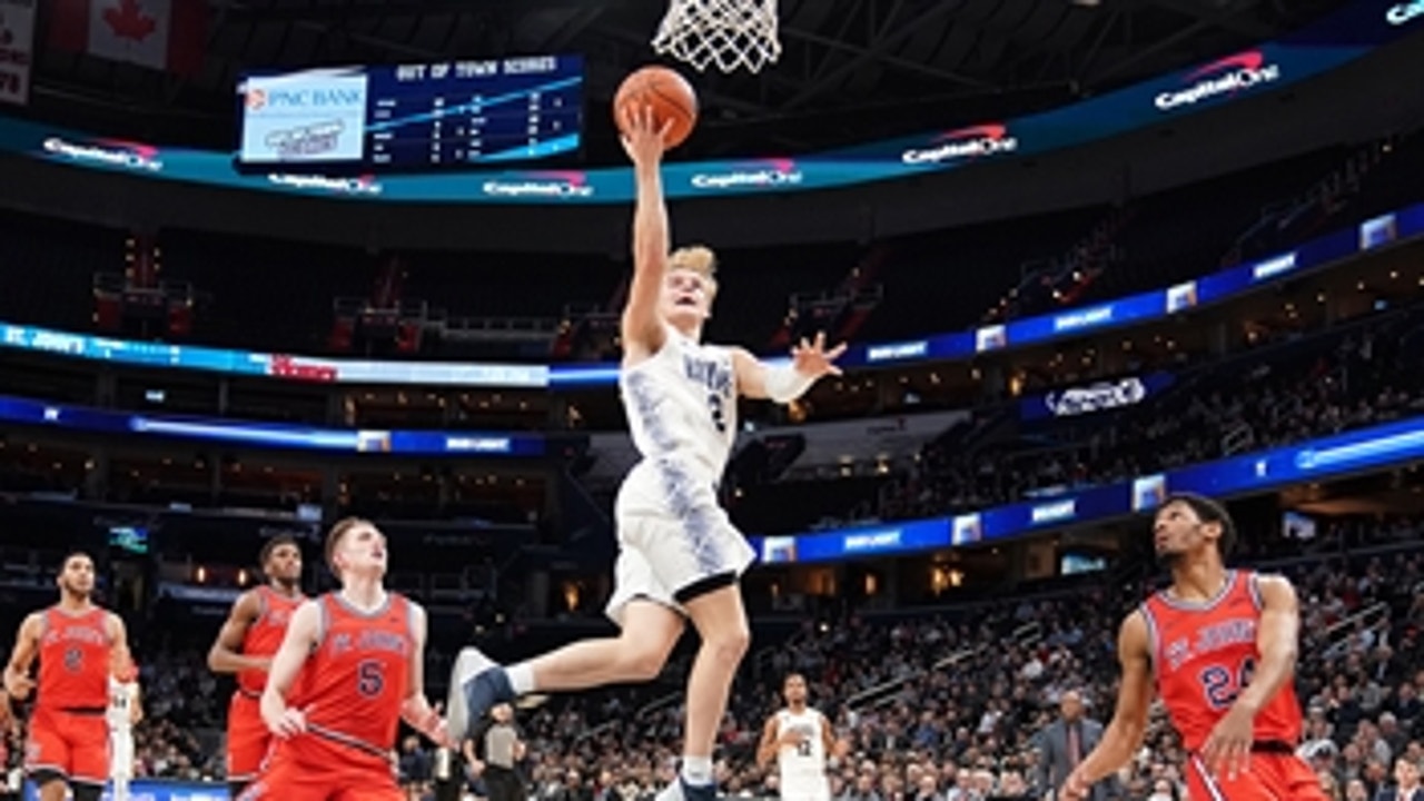 Mac McClung, Georgetown roll over St. John's for first Big East win, 87-66