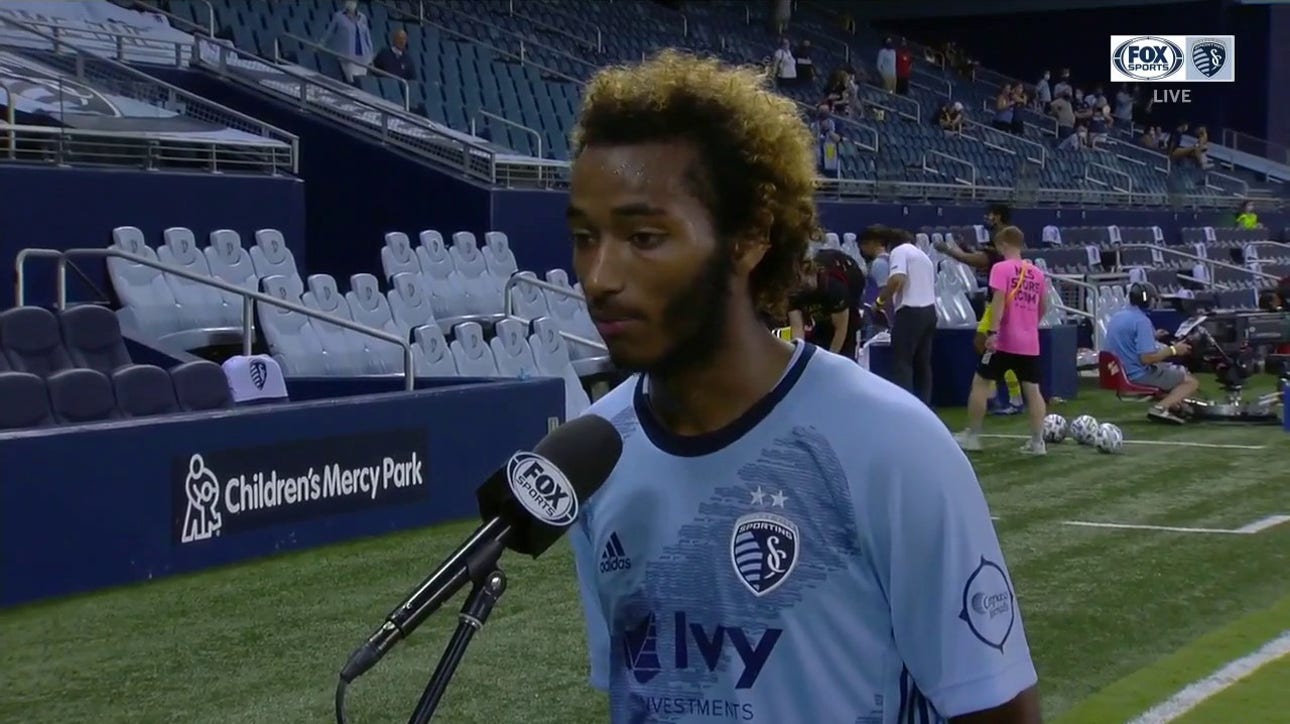 Busio on social-distanced crowd: 'It was a good atmosphere'