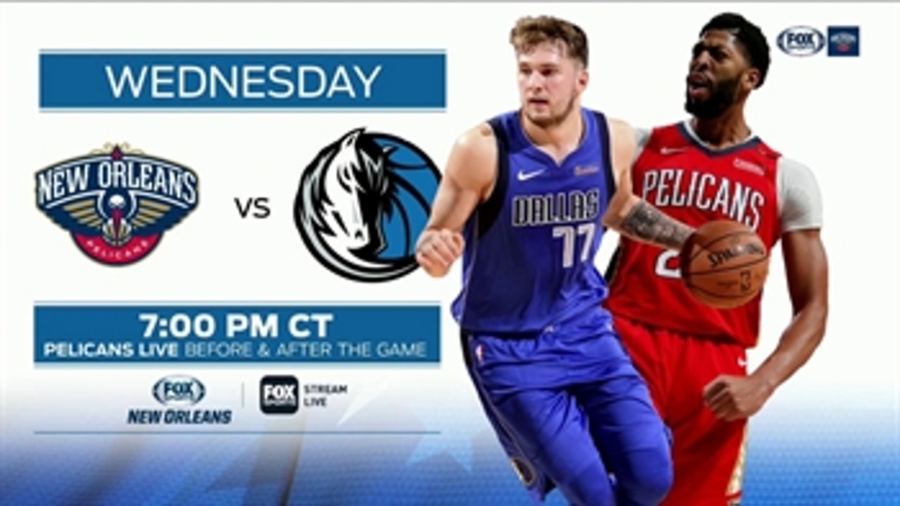 Pelicans head to Big D to Face Doncic and the Mavs ' Pelicans Live
