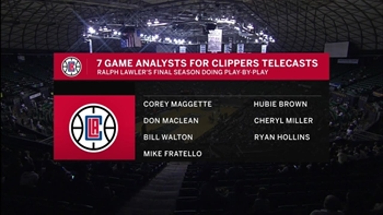 Ralph Lawler to welcome guest co-hosts during final Clippers season