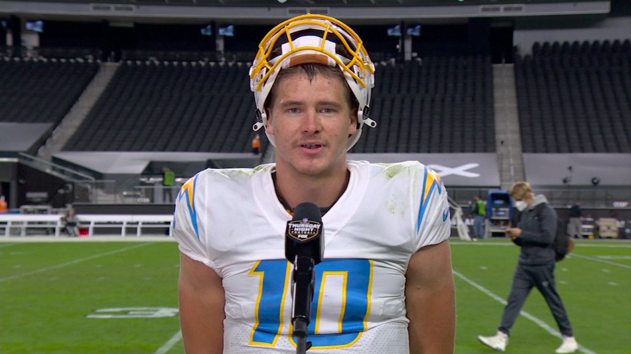 'We're a resilient team,' Justin Herbert on how the Chargers were able to beat the Raiders
