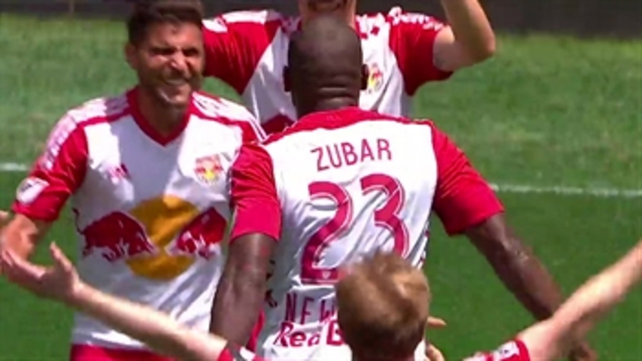 Zubar's header makes it 2-0 vs. NYCFC ' 2016 MLS Highlights