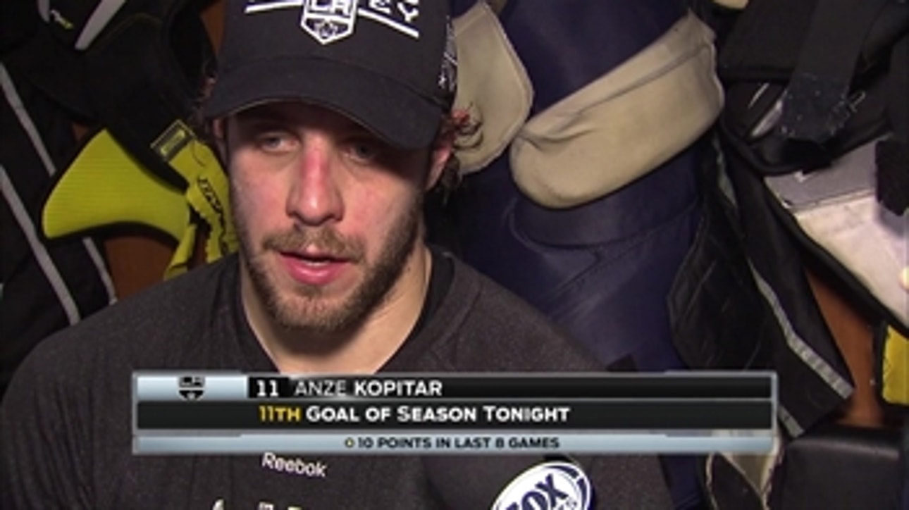 Anze Kopitar and the Kings fall in shootout